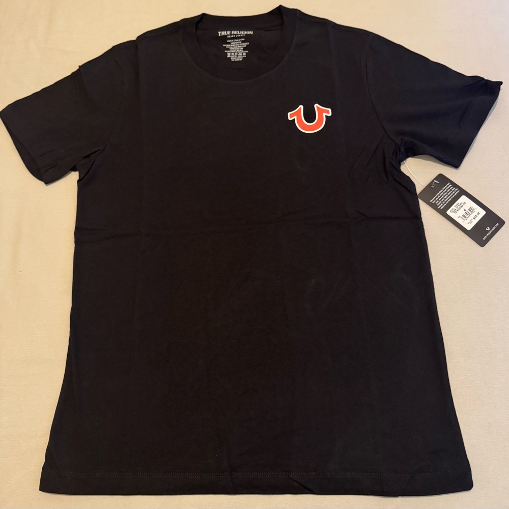 True Religion Mens Medium Buddha T-shirt - New With Tags